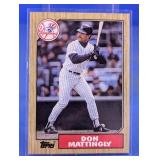 EARLY CARD 1987 TOPPS DON MATTINGLY CARD