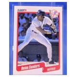 ROOKIE CARD 1990 FLEER DEION SANDERS