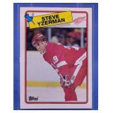 1988 TOPPS HOF STEVE YZERMAN CARD