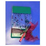 Fused Glass Cheese Board & Spreader Set