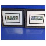Framed Savannah Art Prints Pair