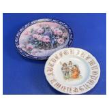 Vintage & Collector Decorative Plates Duo