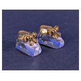 Swarovski Crystal Memories Baby Shoes Figurine