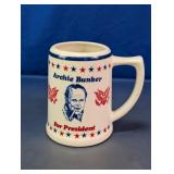Archie Bunker For President Ceramic Mug