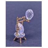 Swarovski Crystal Memories Mini Spinning Wheel