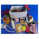 Assorted Holiday Decor & Household Variety Lot
