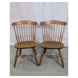 Nichols & Stone Windsor Chairs Duo