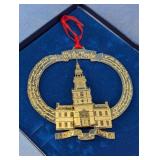 We The People 1787-1987 Metal Ornament