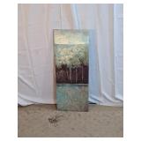 Abstract Forest Wall Panel