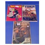 Vintage Assorted Dell Comics Trio