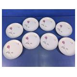 Contour China Treasure Japan Rose Plates Lot