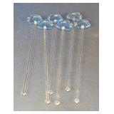 Fish Stir Swizzle Stick Set