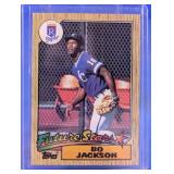 ROOKIE CARD 1987 TOPPS BO JACKSON