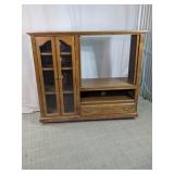 Wooden Entertainment Center Media Console