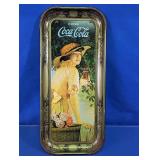 Vintage Coca-Cola Metal Serving Tray