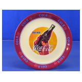 Vintage Coca-Cola Acrylic Round Serving Plate