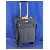 Blue Cosmo Rolling Suitcase