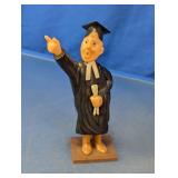1972 Wilton Male Graduate Plastic Cake Topper