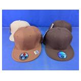 Pit Bull & MC Cap Flat Brim Hats Set
