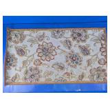 Floral Accent Rug Design NY22