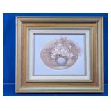 Framed Floral Still Life Art