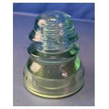 Whitall Tatum Green Glass Insulator