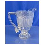 Vintage Clear Pressed Glass Pitcher