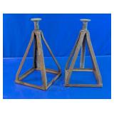 Vintage Screw Jack Stands