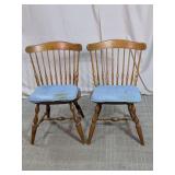 Nichols & Stone Windsor Dining Chairs Duo
