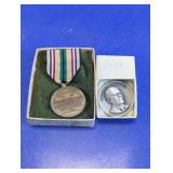 Gerald Ford Presidential Medal & Ribbon Lot