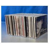 Assorted Country, Rock & Pop CD Cases Set