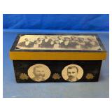 Decorative Wooden Brotherhood Keepsake Box