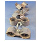 Metal Double Pipe Clamp Assortment