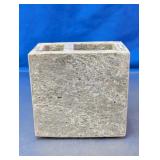 Stone Double Compartment Holder