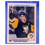 1990 UPPERDECK HOF MARIO LEMIEUX CARD