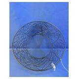 Black Metal Wire Mesh Decorative Basket