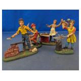 Occupational Village Worker Figurine Set