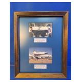 Framed Ellington Field Space Shuttle Photos