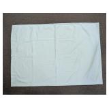 White Fabric Curtain Panel