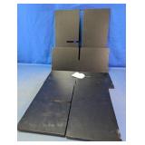 Black Wooden Display Stand Parts Set