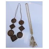 Boho Statement Necklace Duo