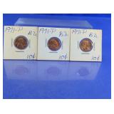 1971-P Lincoln Memorial Cent Coin Lot