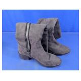 Style & Co. Gray Knee-High Boots