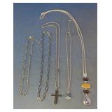 Chain, Cross & Pendant Necklace Assortment