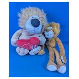 Plush Lion Stuffed Animal Set