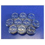 Buffalo Nickel Coin Cluster Belt Buckle