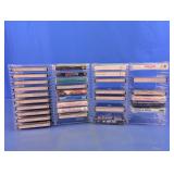 Cassette Tape Collection With Storage Racks