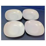 Home Soft Square Shallow Bowl Set