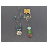 Assorted Statement Necklaces & Earrings Set