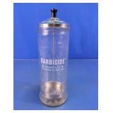 Barbicide Glass Disinfectant Jar
